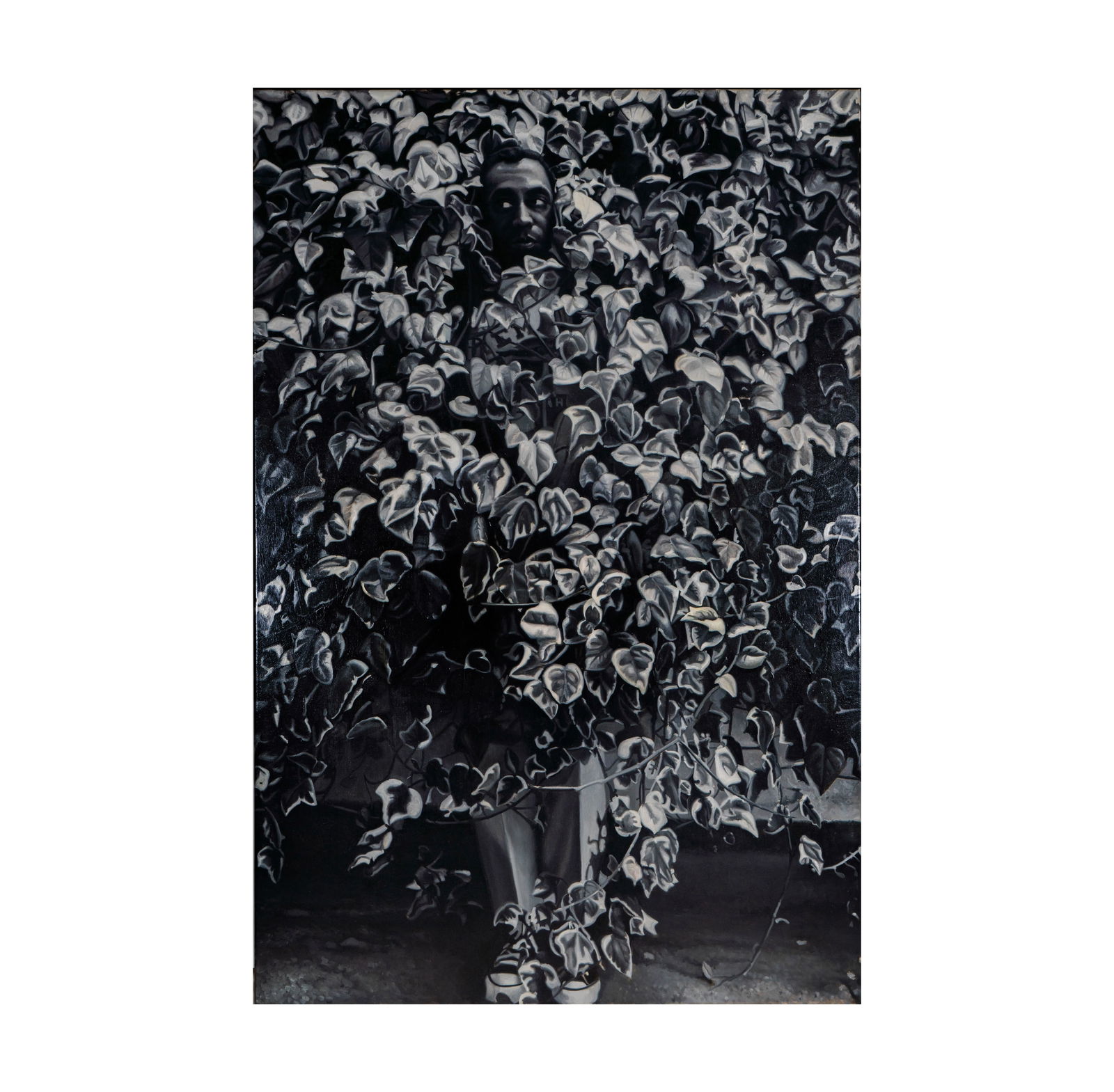 Dennis Hopper, 1936-2010, Bill Cosby (Chateau Marmont): oil paint on vinyl with water based varnish 1962/2007; signed and dated verso 118 1/2 x 79 in. (301 x 200.7 cm.) Provenance: From a private collection, Los Angeles