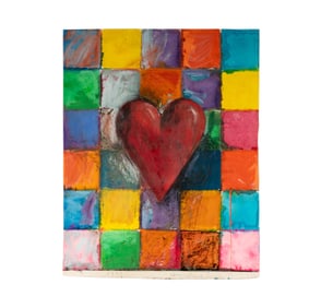 Jim Dine, B. 1935, Patched Heart