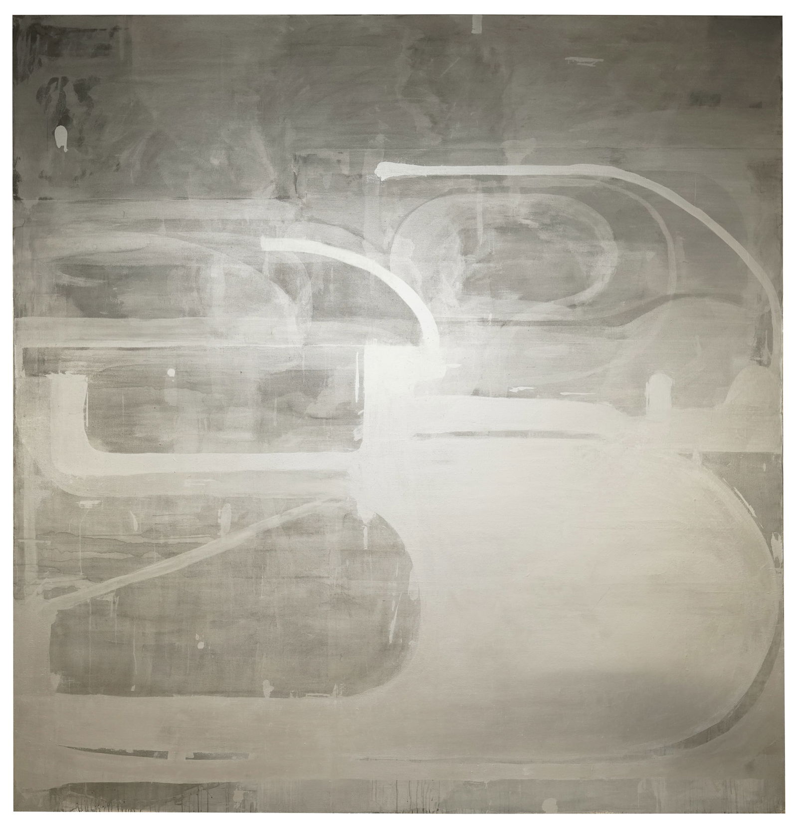 John Millei, B. 1958, Quicksilver Painting No. 1: oil on canvas 1991 132 x 132 in. (335.3 x 335.3 cm.) Provenance: From a private collection, Los Angeles, CA