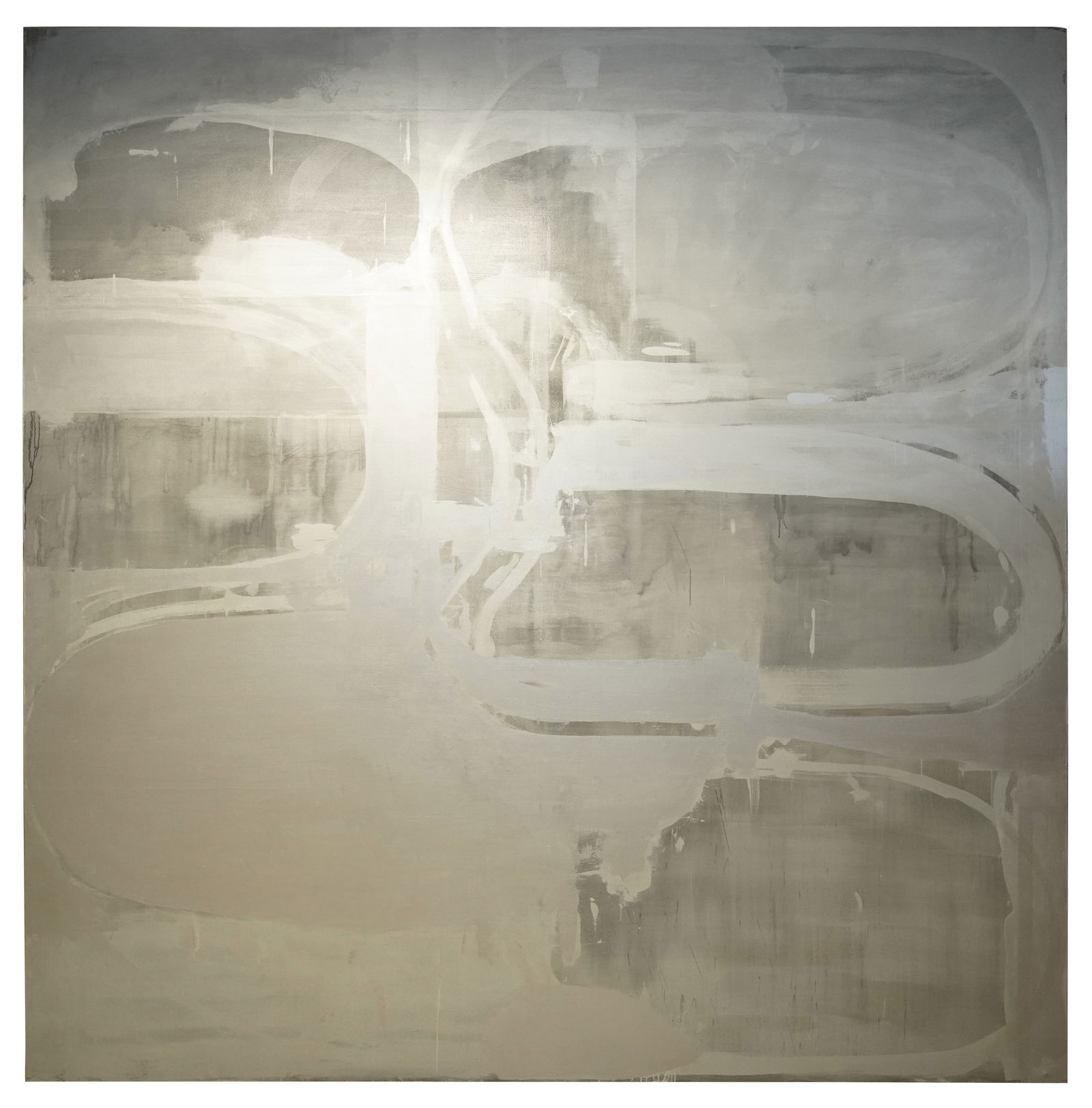 John Millei, B. 1958, Quicksilver Painting No. 3: oil on canvas 1991 132 x 132 in. (335.3 x 335.3 cm.) Provenance: From a private collection, Los Angeles, CA