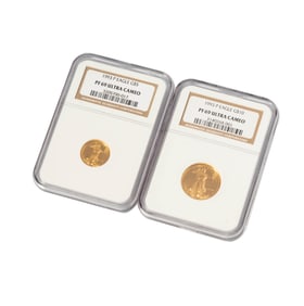 Two 1993 Gold Liberty Coins