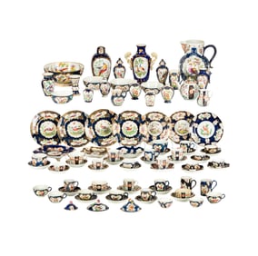 A Group of Worcester First Period Porcelain