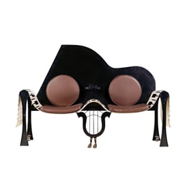 Alain Aparicio, B. 1957, Piano Sofa