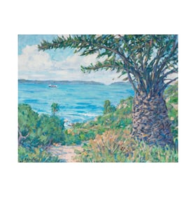 Gary Ray, B. 1952, Coastal Landscape