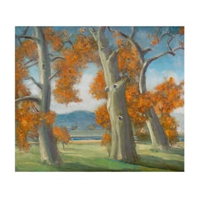 Ralph William Holmes, 1876-1963, Oak Trees