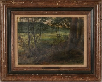 Alexander Helwig Wyant, 1836-1892, Forest Clearing