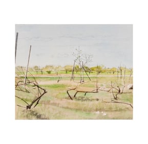 Hagop Hagopian, 1923-2013, Landscape