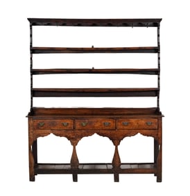 A Georgian Oak Welsh Dresser