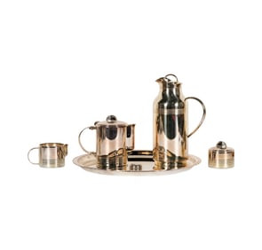 A Christofle Silverplated Coffee Service