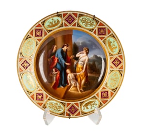 A Vienna Porcelain Cabinet Plate