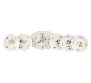 A Meissen Porcelain Partial Service