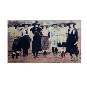 Bob Wade, 1943-2019, Seven Cowgirls