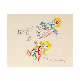 Willem De Kooning, 1904-1997, Composition for Lisa