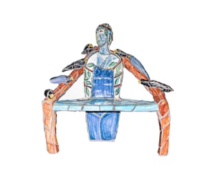 Martha Heavenston Nojima, B. 1955, Perpetual Presence