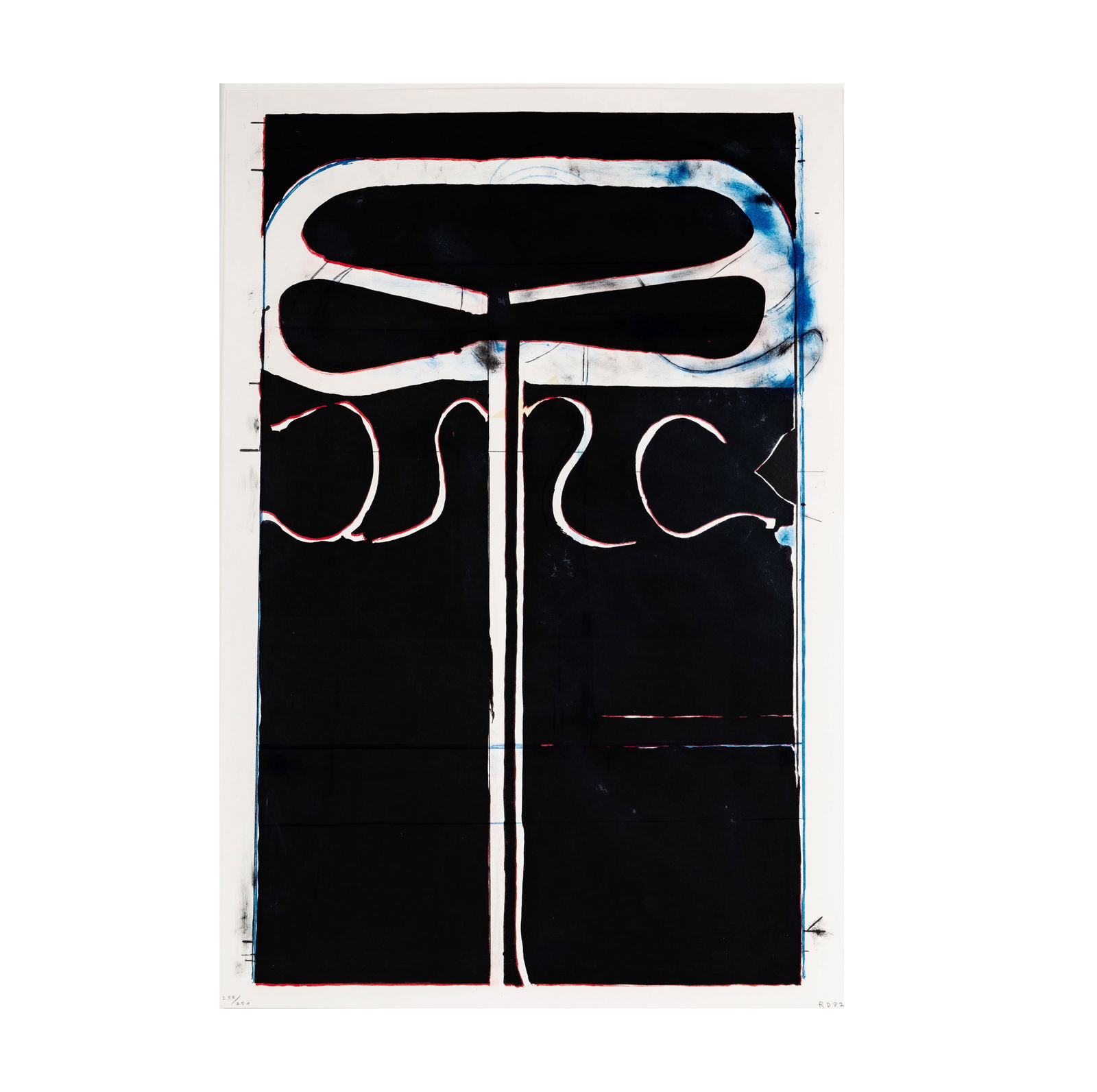 Richard Diebenkorn, American 1922-1993, Untitled, from Club/Spade Group, 81-82 (1 of 11)