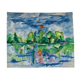 Margaret Handwerker, Polish 1956-, Coming Evening