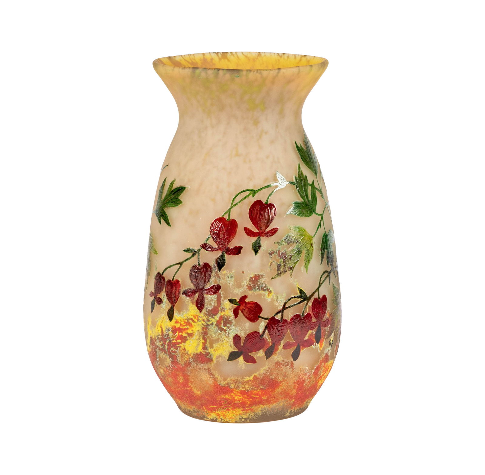 A Daum Nancy Acid Etched Cameo Glass Vase (1 of 9)