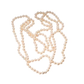 Endless Cultured Peal Necklace