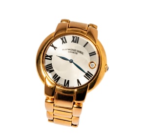 Raymond Weil Gold-tone Stainless Steel 'Jasmine' Watch