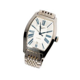 Longines Stainless Steel 'Evidenza' Watch