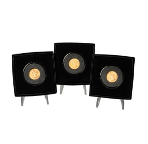 Group Of Three 1899 $5 Gold Coins