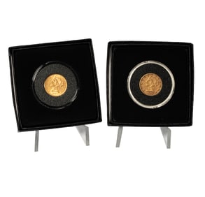 Group of Two $5 Gold Coins