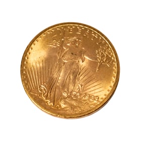 United States $20 Dollar Saint-Gaudens Gold Coin