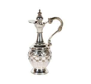 A Judaica Sterling Ewer