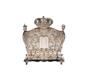 A Sterling Menorah