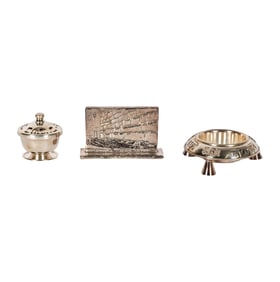 A Group of Silver Judaica