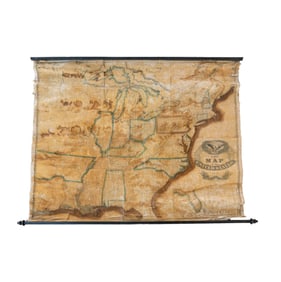 Amos Lay, Lay's Map of the United States