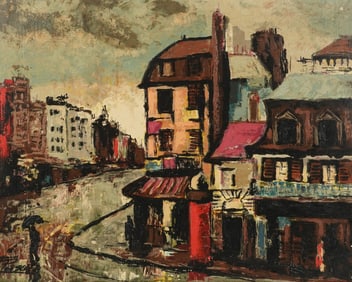 20th Century, French Street Scene