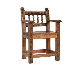 A Spanish Colonial-Style Armchair