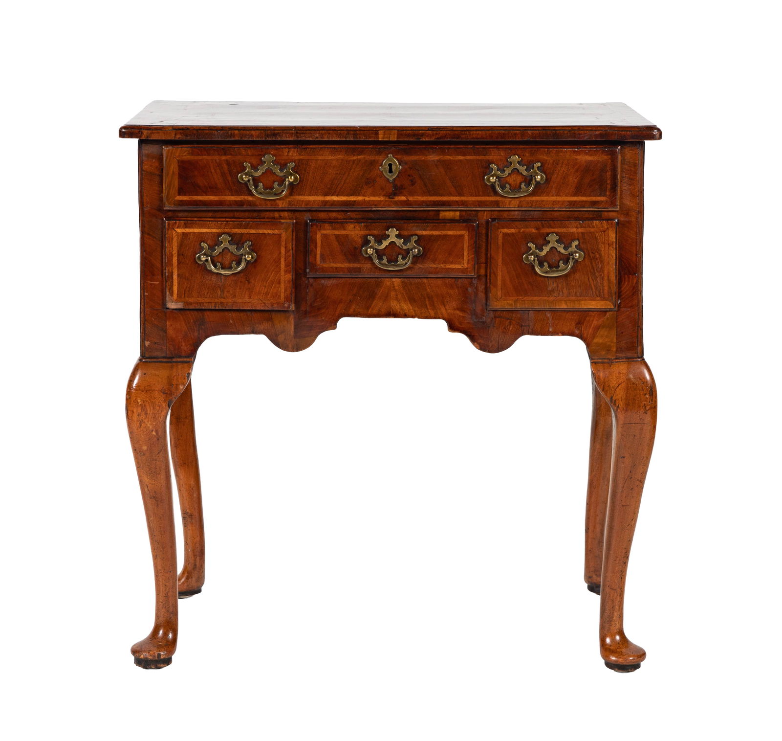 A Georgian Walnut Lowboy (1 of 13)
