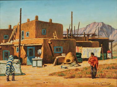 Frank J. Gavencky, 1888-1966, Southwest Landscape