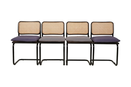 Four Marcel Breuer Cesca Chairs