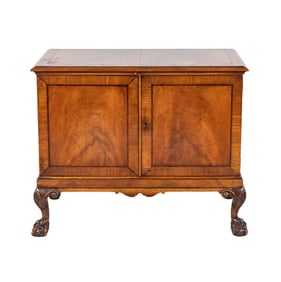 An English Silver Cabinet