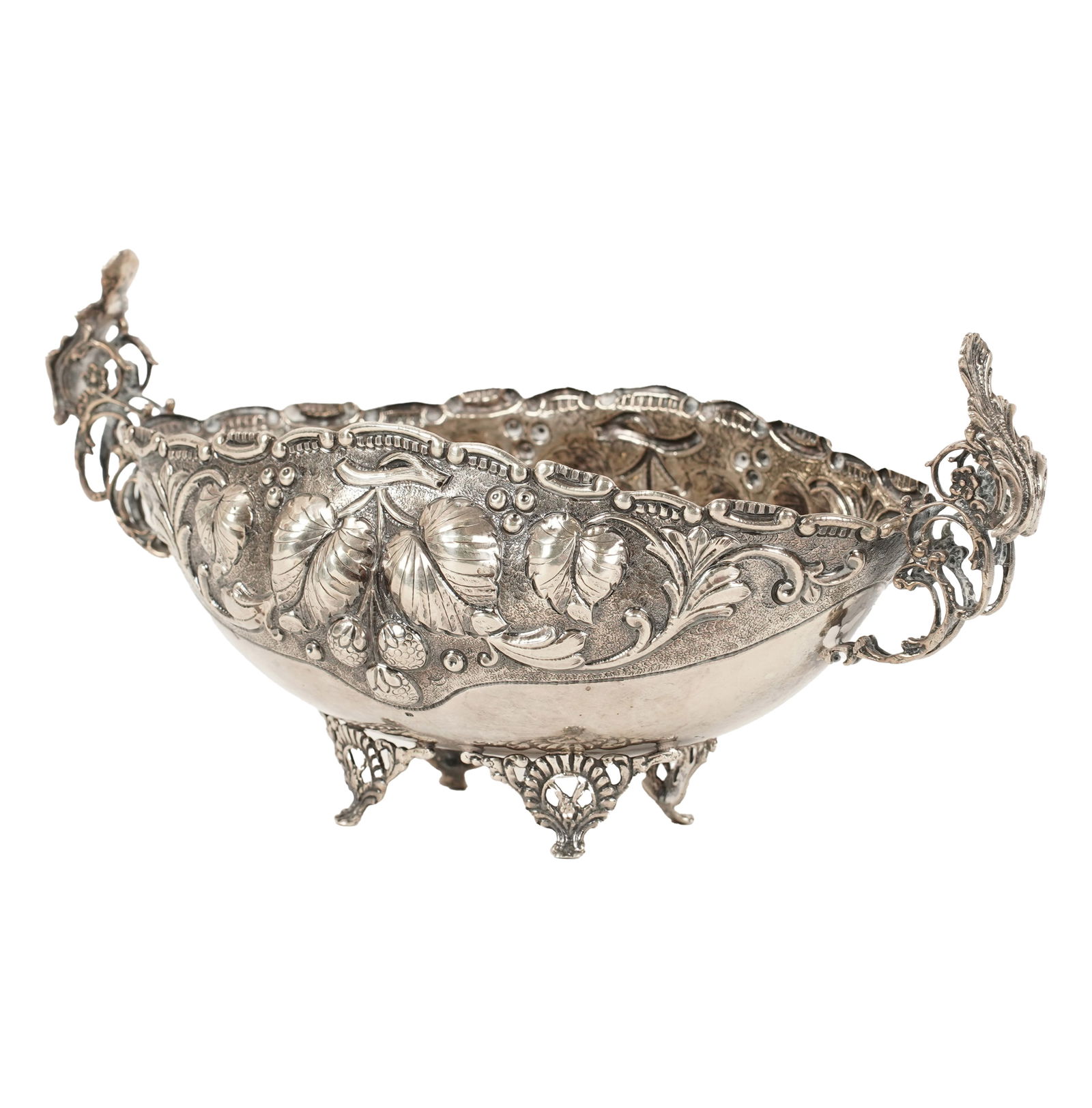 An .830-Silver Oval Bowl (1 of 11)