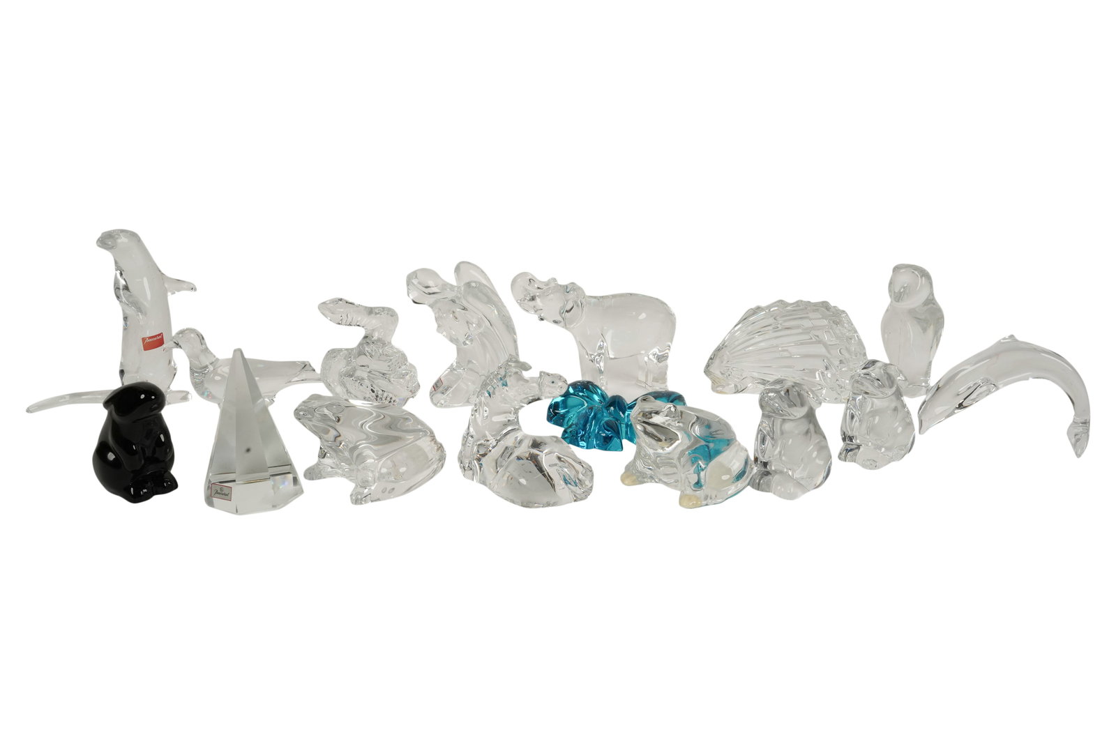 A Group of Baccarat Crystal Animal Figures and Paperweights (1 of 15)