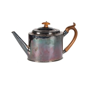 A George III Sterling Teapot