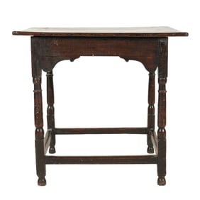 An English Oak Side Table
