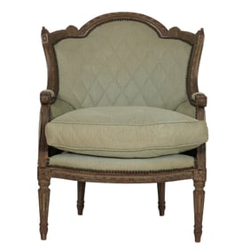 A Carved Bergere