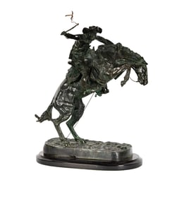 After Frederic Remington, Bronco Buster