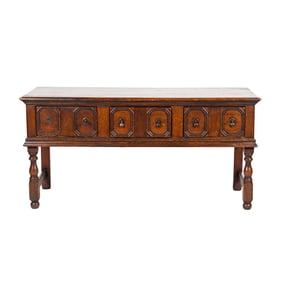 An English Oak Sideboard