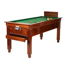 A Sam's Brothers Bar Billiards Table