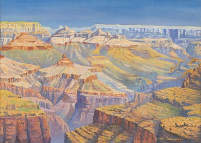 Luke Johnson, 20th century, Mountain Landscape