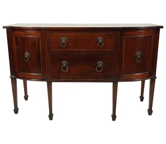 A Georgian-Style Mahogany Sideboard