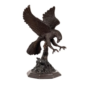 Jules Moigniez, French 1835-1894, Eagle