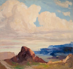Ernest Albert Land, 1918-2006, Clouds Beyond Vail