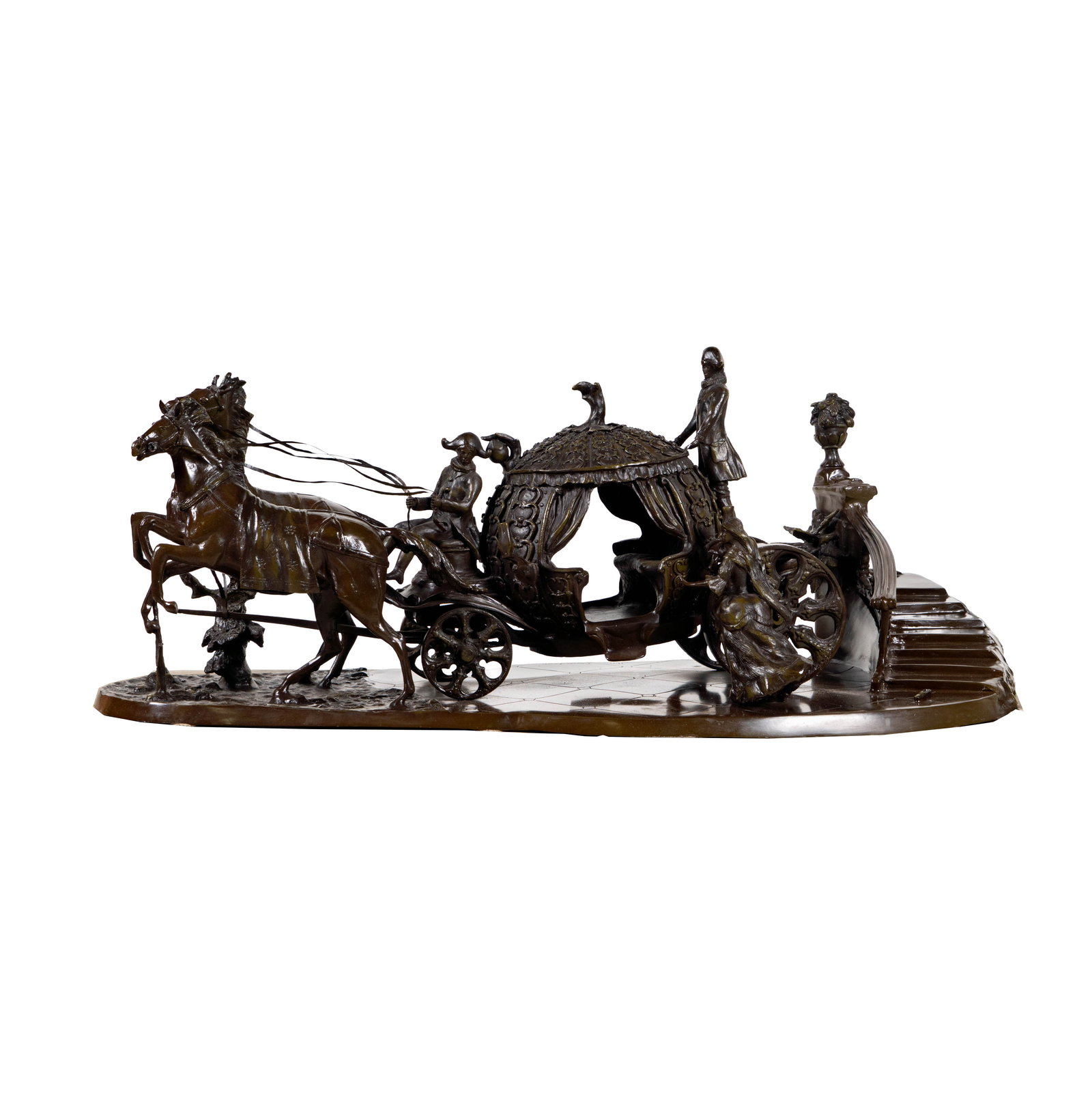 Tim Davidson, B. 1952, Cinderella Leaving The Ball (1 of 13)